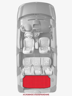 ЭВА коврики «Queen Lux» багажник для Land Rover Discovery I